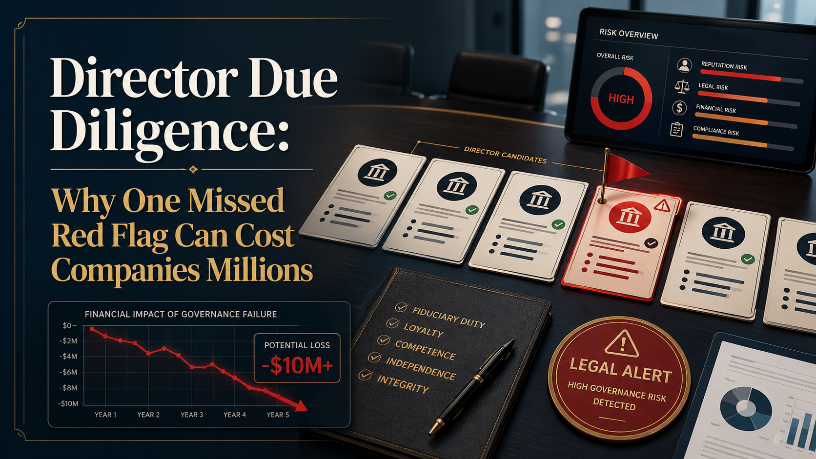 Director Due Diligence: Why One Missed Red Flag Can Cost Companies Millions